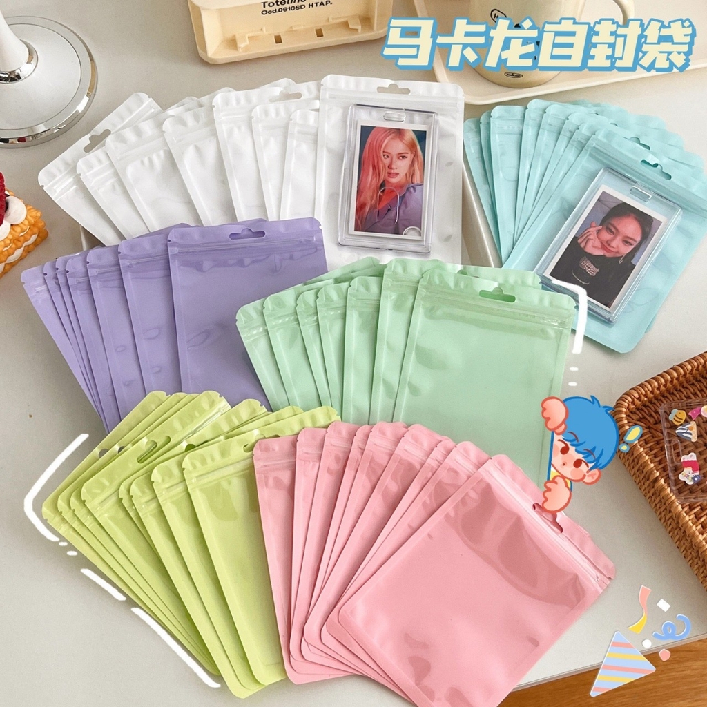 Túi zip nhiều màu (10.5cm x 14.5cm)
