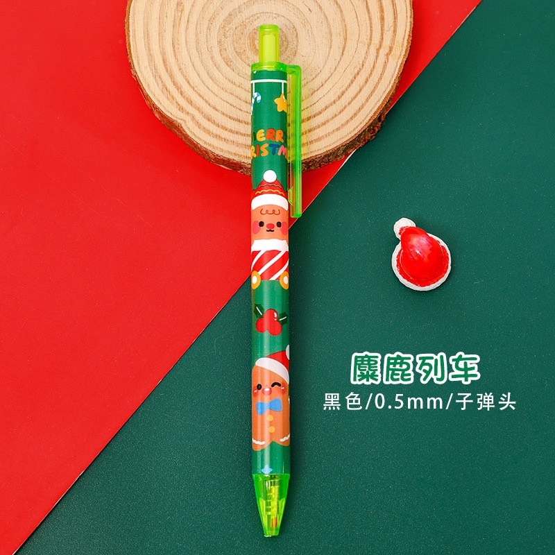 Bút bi gel Noel nhiều màu