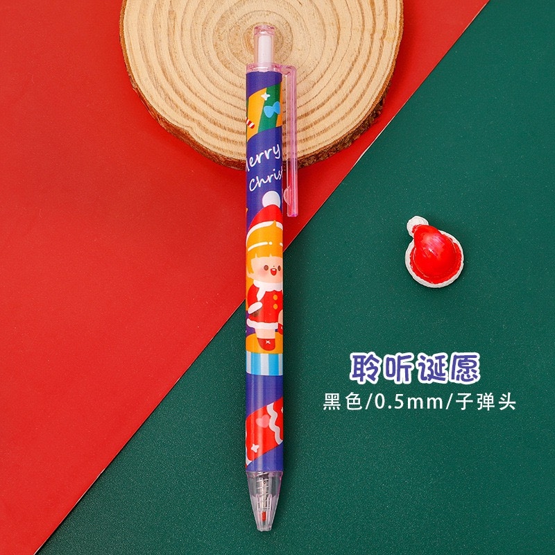Bút bi gel Noel nhiều màu