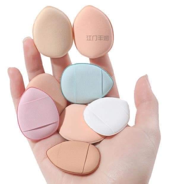 Hộp 7 miếng mút mini xỏ ngón tay (tán kem nền, che khuyết điểm)
