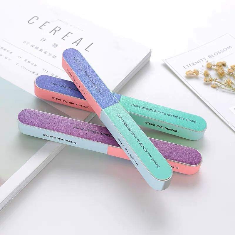 Dũa, mài móng tay loại size lớn (7 mặt)