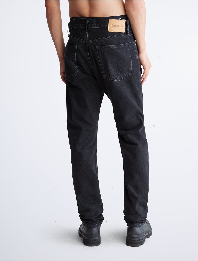 Jeans Calvin Klein Slim Straight Fit Essential Black