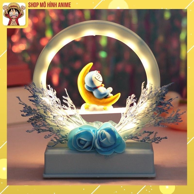 Đèn Ngủ Doraemon Hoa Khô Có Nhạc, Đèn Trang Trí Decor Phòng Ngủ, Phòng Làm Việc, Quà Tặng Sinh Nhật