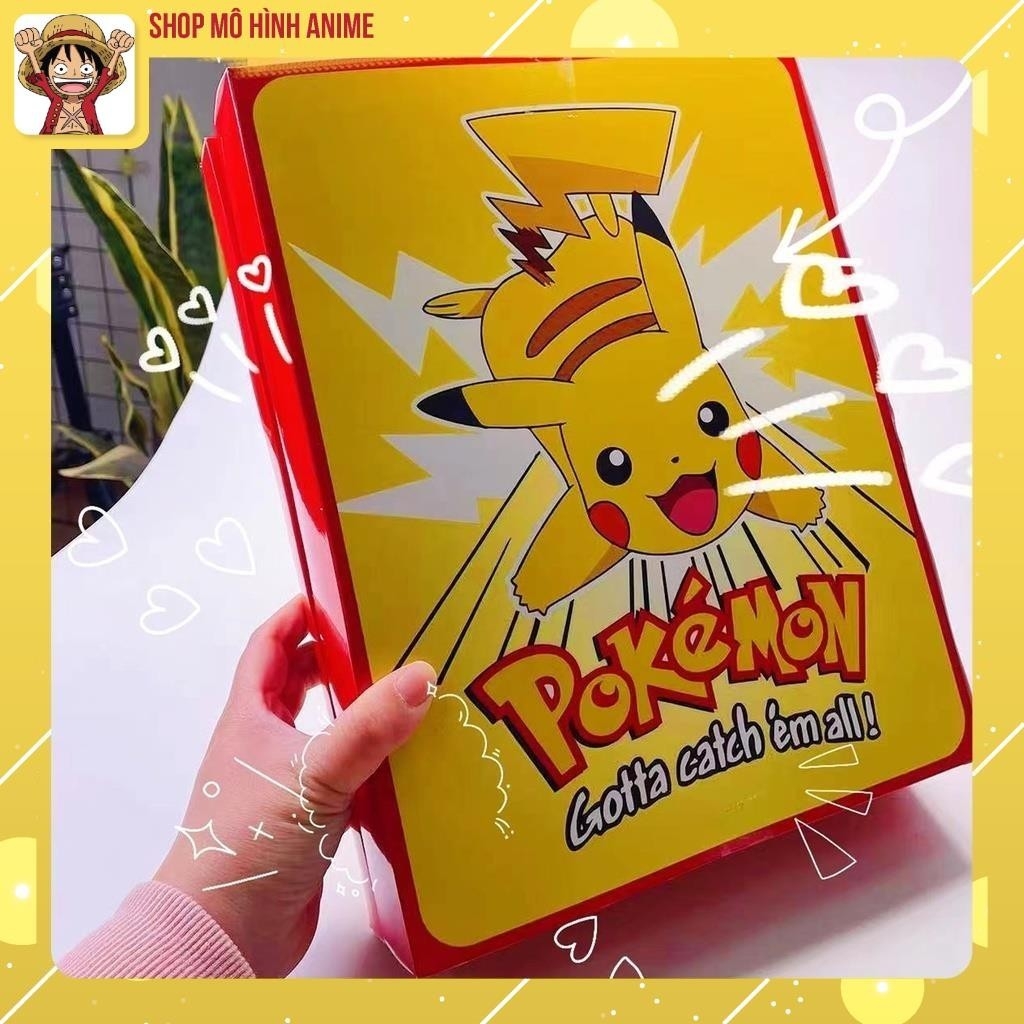 Hộp Đồ Chơi Pikachu, Hộp Mù Chứa Các Pokemon, Bóng, Thẻ Bài Ngẫu Nhiên, Đồ Chơi Quà Tặng Cho Các Bé