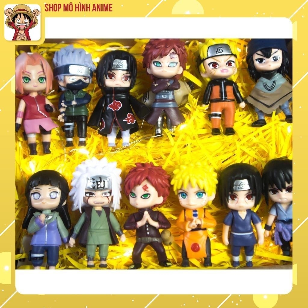 Quà Tặng Sinh Nhật, Hộp Quà Mô Hình Nhân Vật Naruto Chibi Thế Hệ Mới Cao Cấp, Nhân Vật Anime Yêu Thích Của Các Bạn Nhỏ