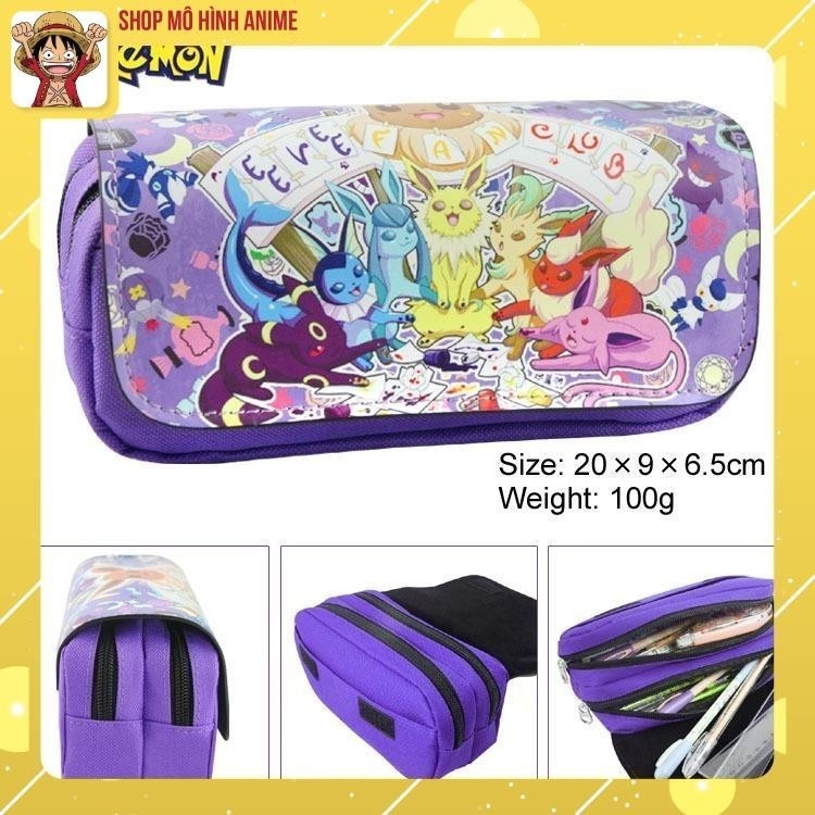 Túi Đựng Bút, Đồ Dùng Học Tập Hình Nhân Vật Pokemon, Pikachu Siêu Đáng Yêu Cho Bé, Thích Hợp Làm Quà Tặng Cho Trẻ