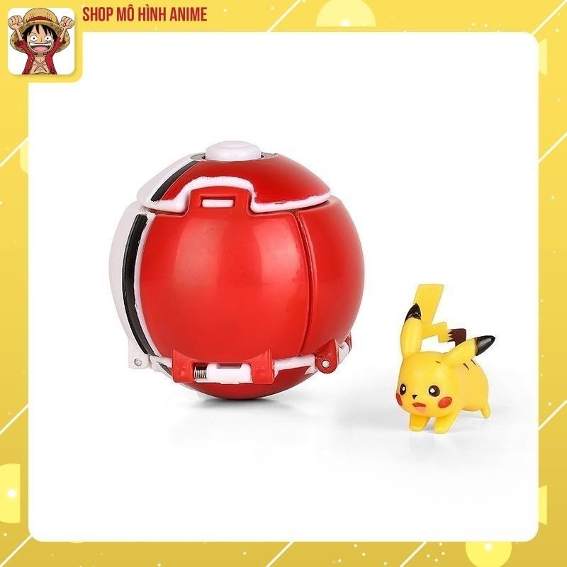 Đồ Chơi 4 Pokemon Tự Động Ném Thú, Đa Dạng Nhiều Mẫu, Đồ Chơi Dành Cho Các Bạn Nhỏ