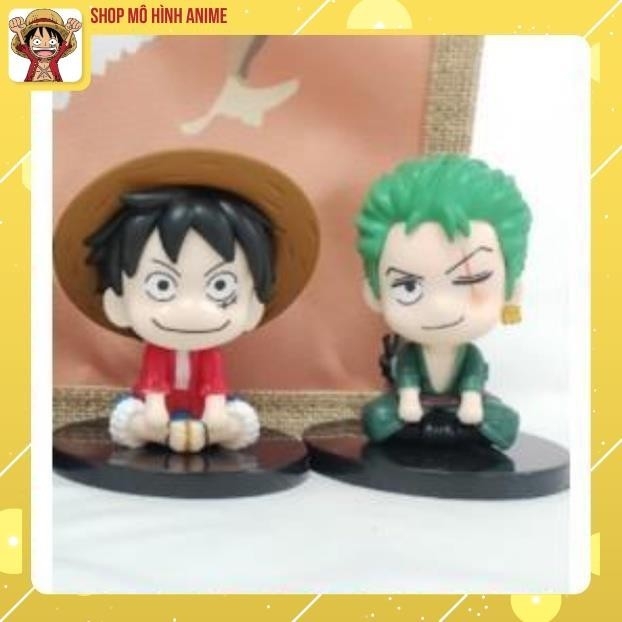 Quà Tặng Sinh Nhật, Hộp Quà Mô Hình Nhân Vật One Piece, Đảo Hải Tặc,Nhân Vật Anime Luffy, Zoro Yêu Thích Của Các Bạn Nhỏ