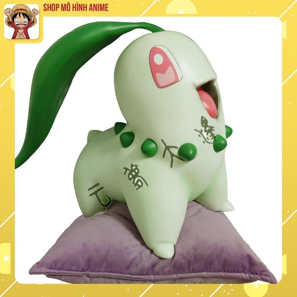 Mô Hình Pokemon Nhân Vật Chicorita, Cao 43 Cm, Kích Thước Tỉ Lệ 1:1, Full Box Bộ Sưu Tập Nhân Vật,Decor, Quà Tặng Cho Bé