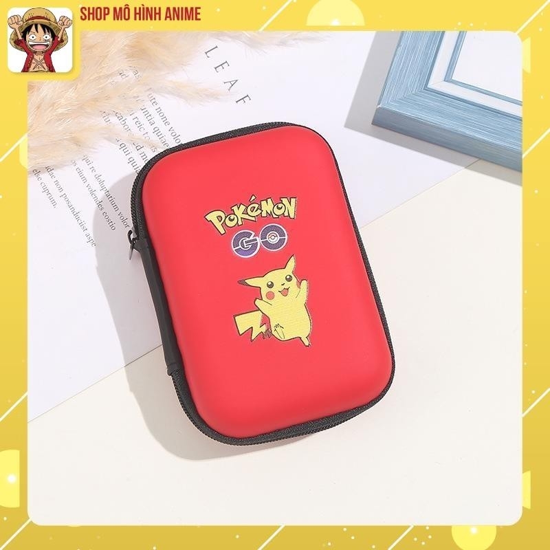 Combo  55 Lá Bài Pokemon Kèm Túi Đựng Mini Siêu Cute, Đồ Chơi Sưu Tầm Dành Cho Bé