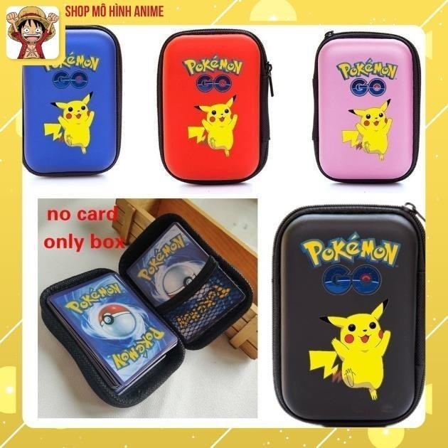 Túi Đựng Thẻ Bài Pokemon, Các Màu Sắc Khác Nhau Có Thể Chứa 100+ Thẻ, Đồ Chơi Thẻ Bài Cho Bé