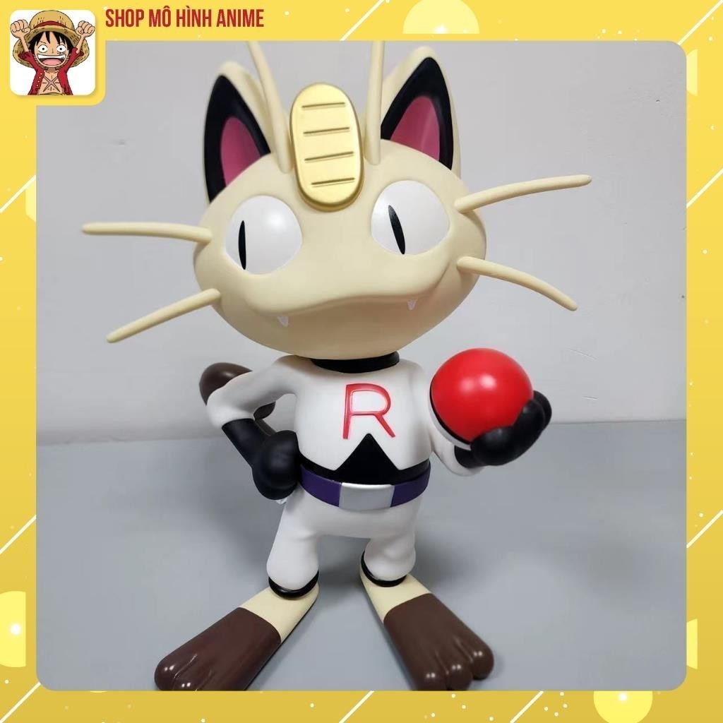 Mô Hình Pokemon Nhân Vật Nyasu, Cao 42 Cm, Kích Thước Tỉ Lệ 1:1, Full Box Bộ Sưu Tập Nhân Vật, Decor, Quà Tặng Cho Bé