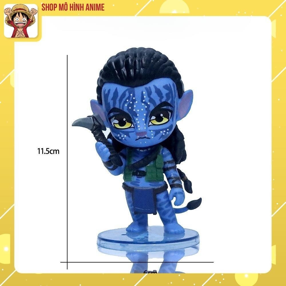 Mô Hình Nhân Vật  Avatar, Phim Điện Ảnh Bom Tấn, Mô Hình Chibi Cao 12cm, Decor Trang Trí, Bộ Sưu Tập Nhân Vật