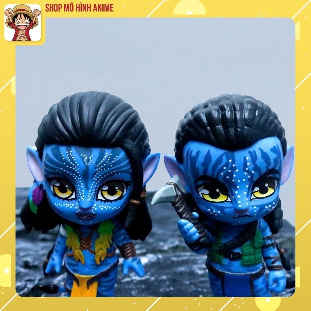 Mô Hình Nhân Vật  Avatar, Phim Điện Ảnh Bom Tấn, Mô Hình Chibi Cao 12cm, Decor Trang Trí, Bộ Sưu Tập Nhân Vật