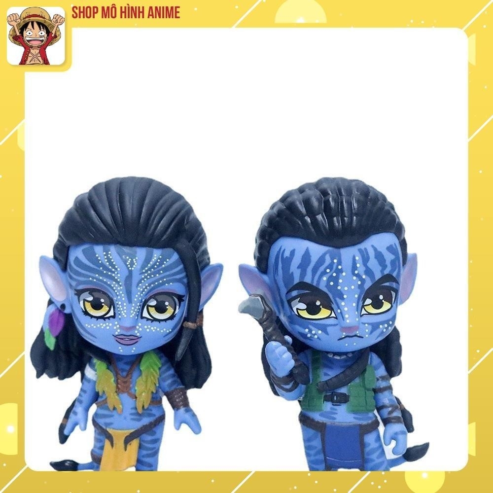 Mô Hình Nhân Vật  Avatar, Phim Điện Ảnh Bom Tấn, Mô Hình Chibi Cao 12cm, Decor Trang Trí, Bộ Sưu Tập Nhân Vật