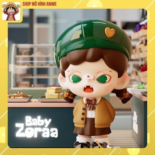 [ Chính Hãng ] Mô Hình Baby Zoraa, Blind Box Hộp Popmart, Mô Hình Cao Cấp, Bộ Sưu Tập Nhân Vật