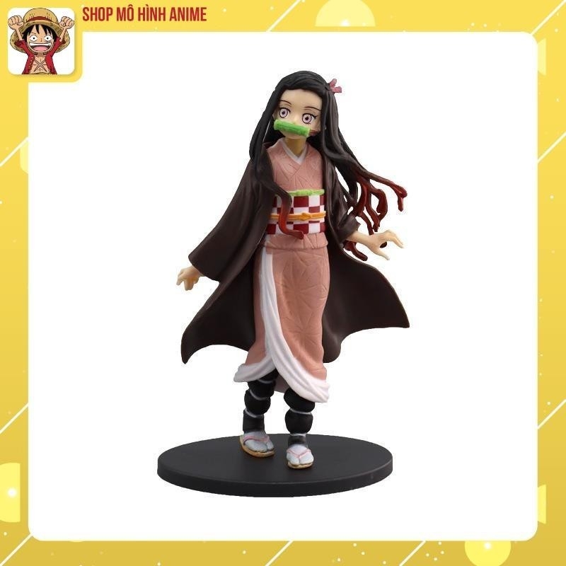 Mô Hình Thanh Gươm Diệt Quỷ , Tanjirou , Nezuko , Zenitsu , Inosuke , Giyuu - Figure Kimetsu No Yaiba, Cao 18-20cm