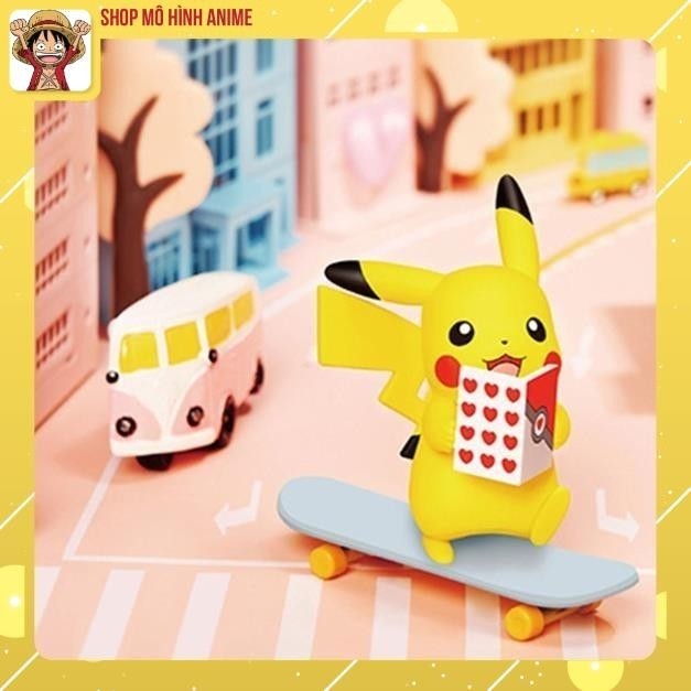 Bộ 6 Mô Hình Pikachu Các Tư Thế Khác Nhau, Ngộ Nghĩnh Cute Siêu Đẹp, Mô Hình Decor Trang Trí, Món Quà Dành Cho Các Bé