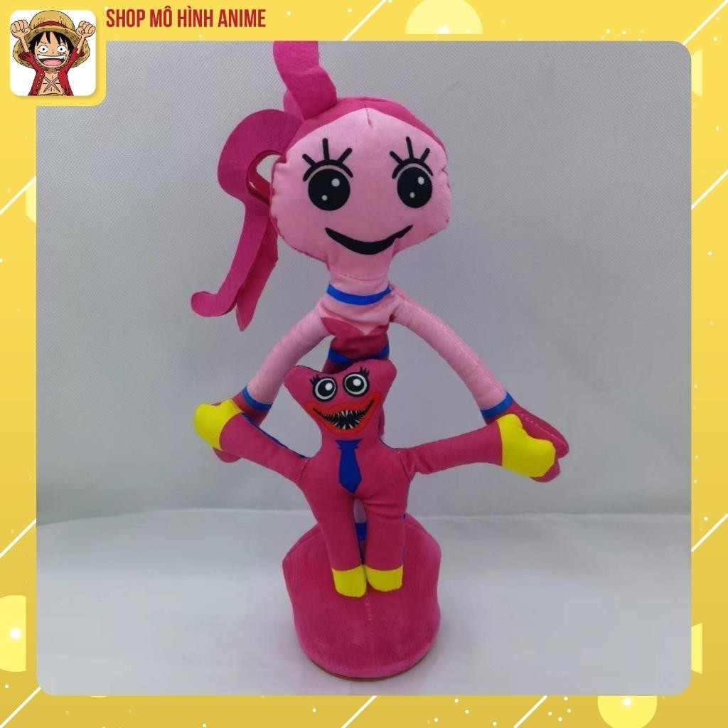 Đồ Chơi Cây Xương Rồng Nhảy Múa Hình Huggy Wuggy Playtime Poppy, Kết Hợp 120 Bài Hát, Nhại Giọng, Sạc USB