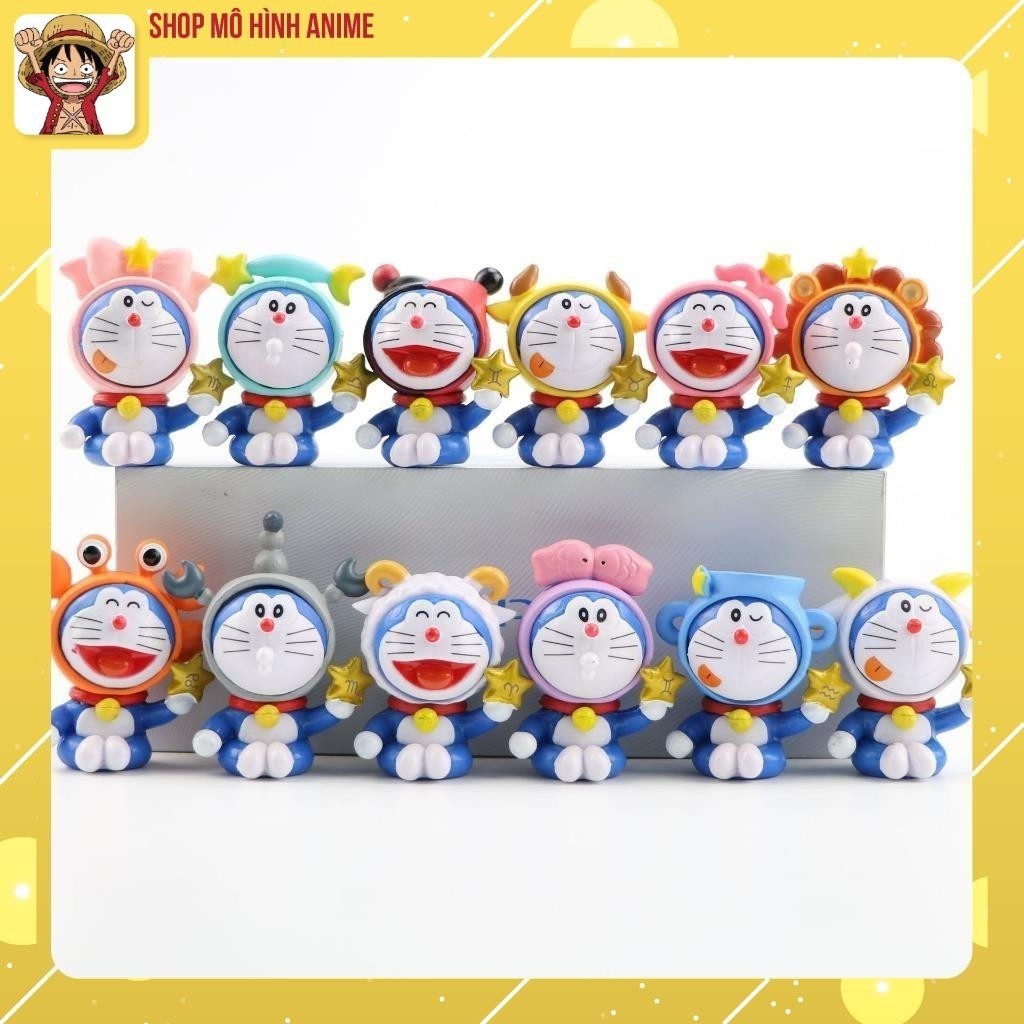 Bộ 12 Mô Hình Nhân Vật Doraemon Tượng Trưng 12 Chòm Sao, Mô Hình Decor  Trang Trí, Bộ Sưu Tập Nhân Vật Yêu Thích