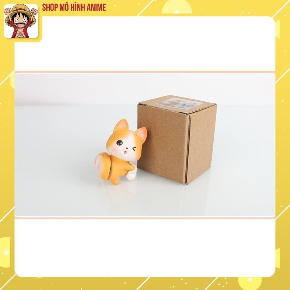 Mô Hình Thú Lắc Mông Cún Mèo Heo Chim,trưng  bày ô tô, tiểu cảnh, bày bàn học, tủ sách, trang trí shop