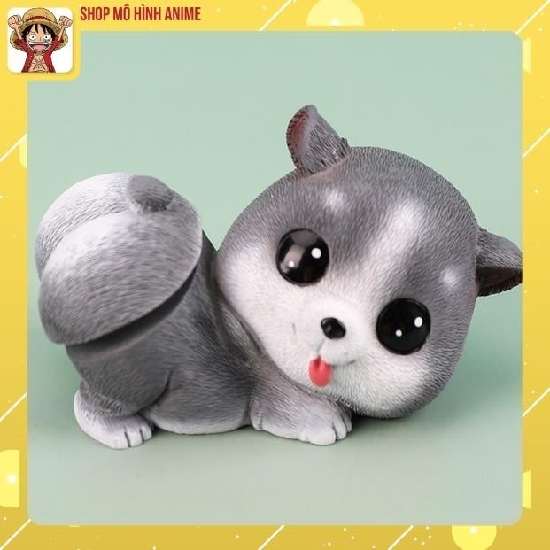 Mô Hình Thú Lắc Mông Cún Mèo Heo Chim,trưng  bày ô tô, tiểu cảnh, bày bàn học, tủ sách, trang trí shop
