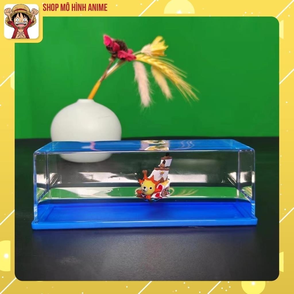 Mô Hình Thuyền Bất Tử NIGO 4 - Tàu Thousand Sunny Trong Truyện Tranh One Piece, Trang Trí Decor, Trưng Bày Taplo Ô Tô