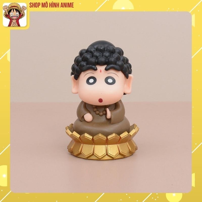 Mô Hình Phật Như Lai Shin Cậu Bé Bút Chì Cao 8cm,Đáng Yêu, Mô Hình Decor Trang Trí, Bộ Sưu Tập Nhân Vật