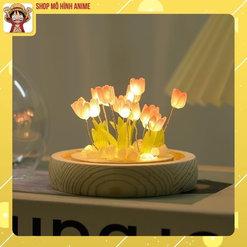 Đèn Ngủ Hoa Tulip, Đèn Decor, Đồ Decor Trang Trí Thủ Công Diy, Quà Tặng Sinh Nhật, Dịp Lễ Đặc Biệt
