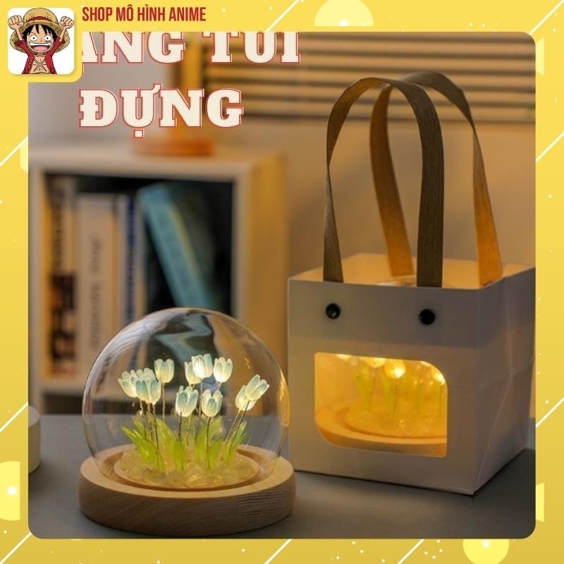 Đèn Ngủ Hoa Tulip, Đèn Decor, Đồ Decor Trang Trí Thủ Công Diy, Quà Tặng Sinh Nhật, Dịp Lễ Đặc Biệt