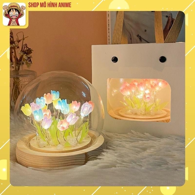 Đèn Ngủ Hoa Tulip, Đèn Decor, Đồ Decor Trang Trí Thủ Công Diy, Quà Tặng Sinh Nhật, Dịp Lễ Đặc Biệt