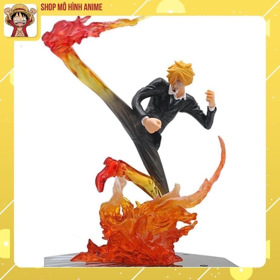 Mô Hình One Piece Đảo Hải Tặc Luffy, Zoro, Sanchi, Ace, Cao 18cm, Mô Hình Decor Trang Trí, Bộ Sưu Tập Nhân Vật