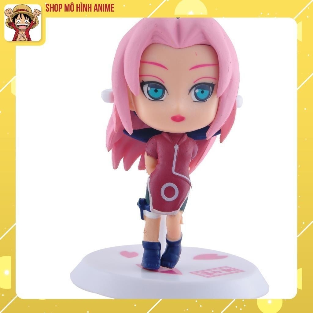 Mô Hình Naruto, Kakashi, Sasuke Chibi, Decor Trang Trí Phòng Học, Bộ Sưu Tập Mô Hình - Cao 5-7 cm - Tượng Figure Naruto