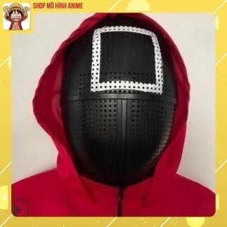 Mặt Nạ Boss Quản Trị Viên Trong Squid Game,Trò Chơi Con Mực,Mặt Nạ Halloween, Đồ Chơi Hóa Trang Cho Bé