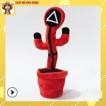 Xương rồng Squid Game nhảy múa với âm thanh ma mị trong trò chơi con mực