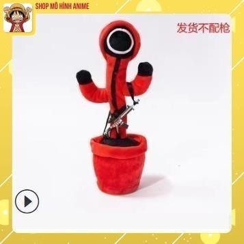 Xương rồng Squid Game nhảy múa với âm thanh ma mị trong trò chơi con mực