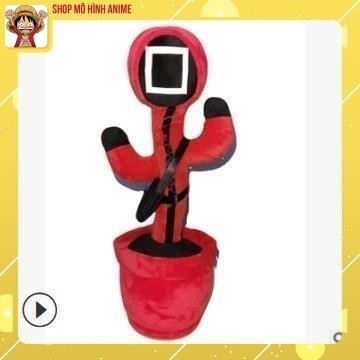 Xương rồng Squid Game nhảy múa với âm thanh ma mị trong trò chơi con mực