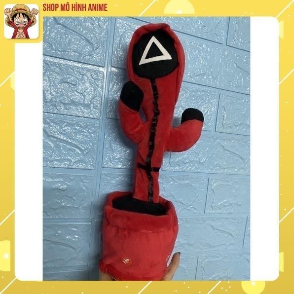 Xương rồng Squid Game nhảy múa với âm thanh ma mị trong trò chơi con mực
