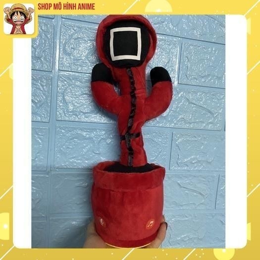 Xương rồng Squid Game nhảy múa với âm thanh ma mị trong trò chơi con mực