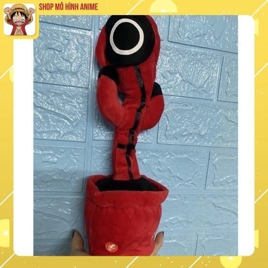 Xương rồng Squid Game nhảy múa với âm thanh ma mị trong trò chơi con mực