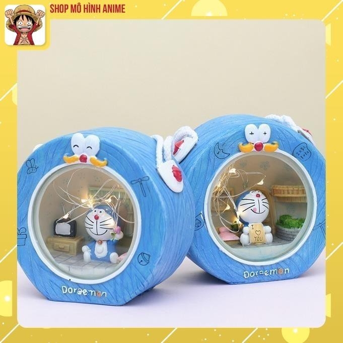Đèn Ngủ Doraemon Mèo Máy Siêu Dễ Thương, Đèn Dây Treo Decor Trang Trí Phòng Ngủ, Quà Tặng Sinh Nhật, Lưu Niệm