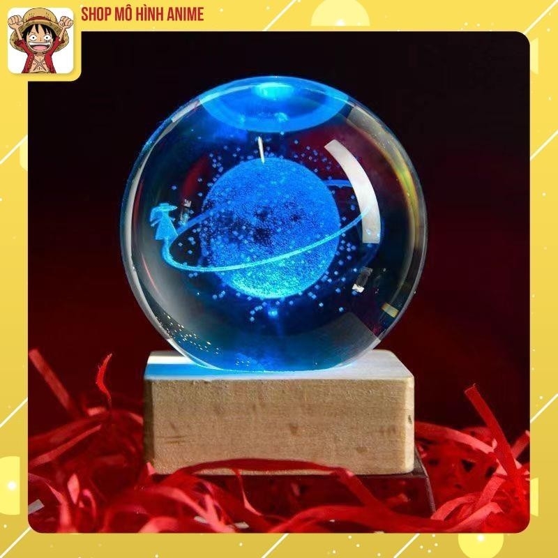 Đèn Ngủ 3D Quả Cầu Pha Lê Phát Sáng, Đế Đổi Màu, Quà Tặng Sinh Nhật, Quà Lưu Niệm, Qùa Tặng Giáng Sinh, Người Thân
