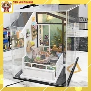 Hộp Mica Trong Suốt Trưng Bày Mô Hình Kích Thước Lớn 60cm, Chống Bụi Chống Nước, Bảo Quản Đồ Vật Sạch Sẽ