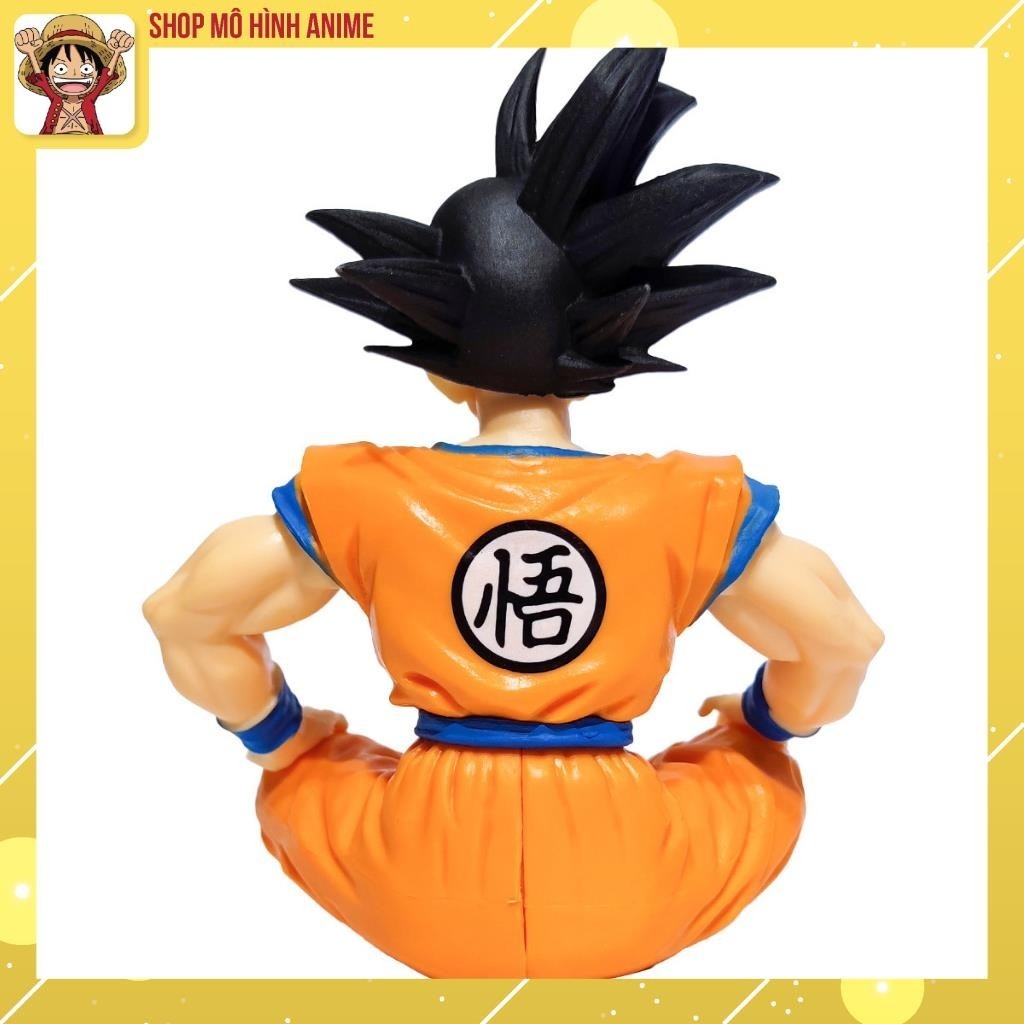 Mô Hình Dragon Ball, 7 Viên Ngọc Rồng, Goku Áo Cam Ngồi Cao 11cm, Mô Hình Decor Trang Trí, Bộ Sưu Tập Nhân Vật Yêu Thích