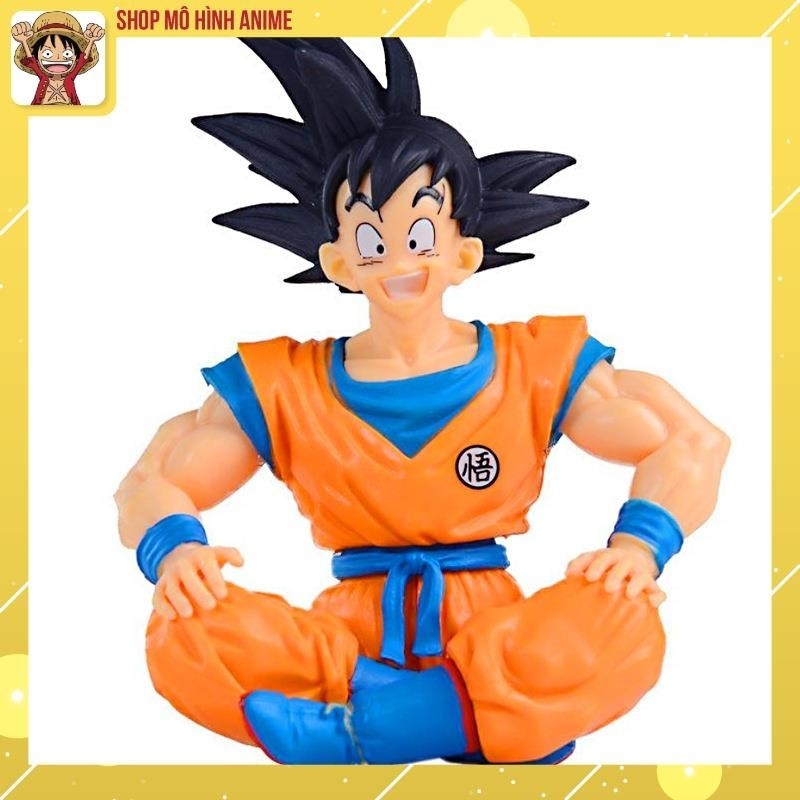 Mô Hình Dragon Ball, 7 Viên Ngọc Rồng, Goku Áo Cam Ngồi Cao 11cm, Mô Hình Decor Trang Trí, Bộ Sưu Tập Nhân Vật Yêu Thích