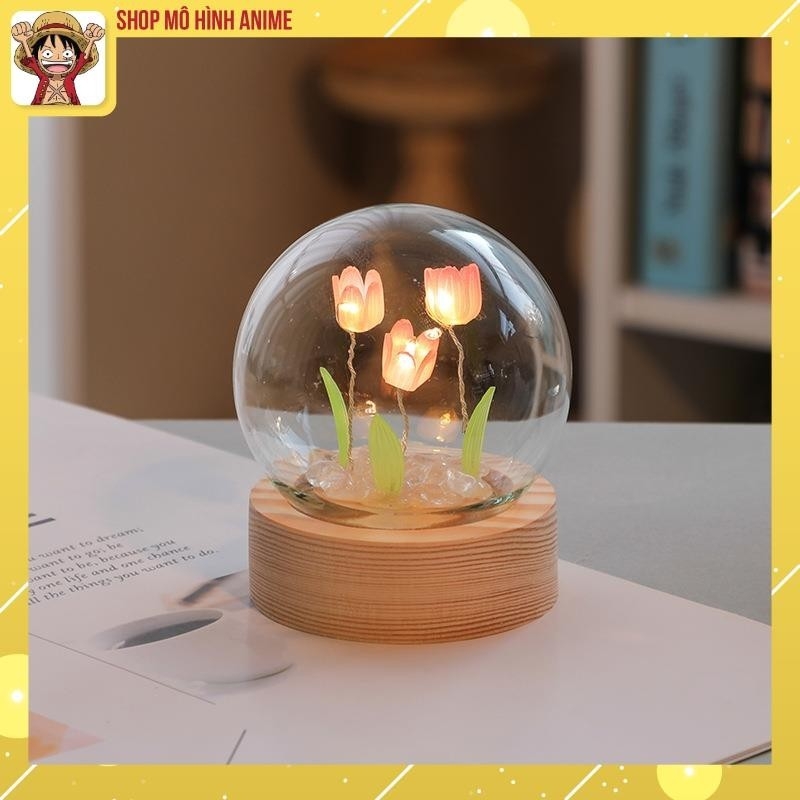 Đèn Ngủ Hoa Tulip, Đèn Decor, Đồ Decor Trang Trí Thủ Công Diy, Quà Tặng Sinh Nhật, Người Thân, Dịp Lễ Đặc Biệt