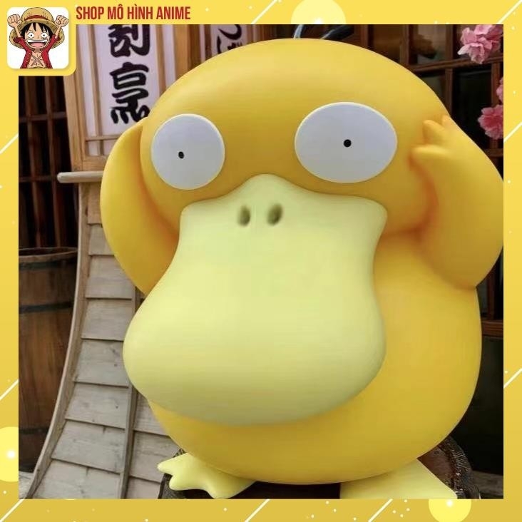 Mô Hình Pokemon Koduck Kích Thước Tỉ Lệ 1:1,Cao 40 cm, Full Box Bộ Sưu Tập Nhân Vật, Decor Trang Trí, Quà Tặng Cho Bé