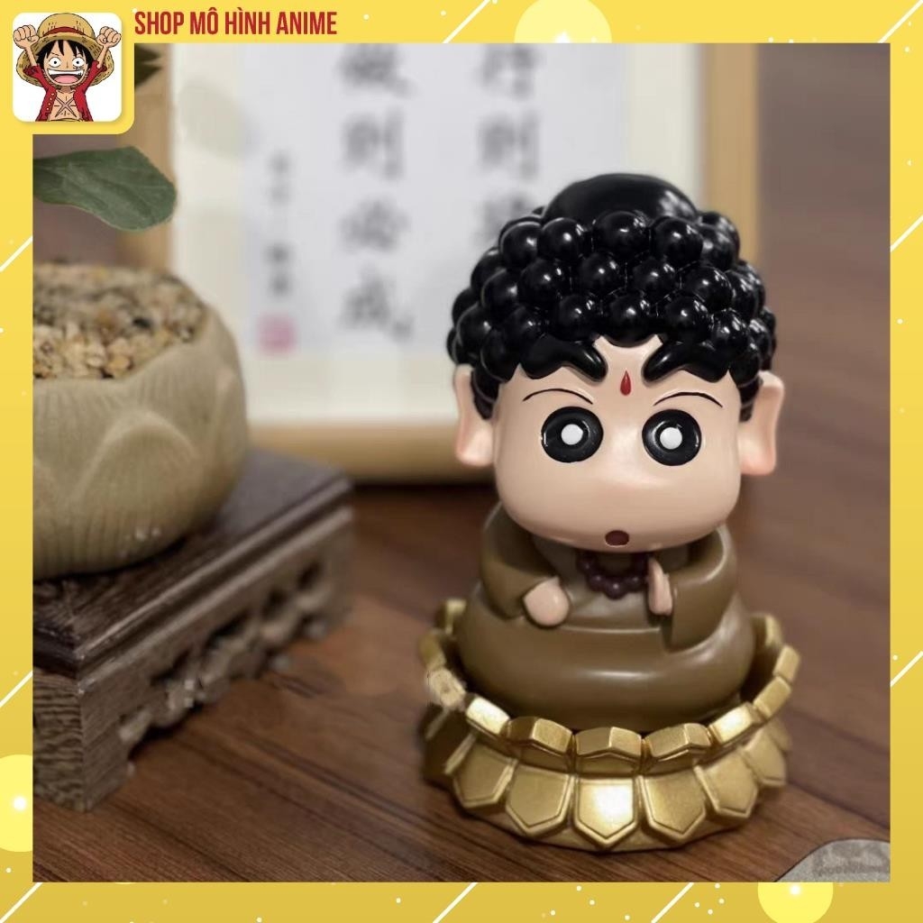Mô Hình Phật Như Lai Shin Cậu Bé Bút Chì Cao 13cm, Siêu Đáng Yêu, Mô Hình Decor Trang Trí, Bộ Sưu Tập Nhân Vật