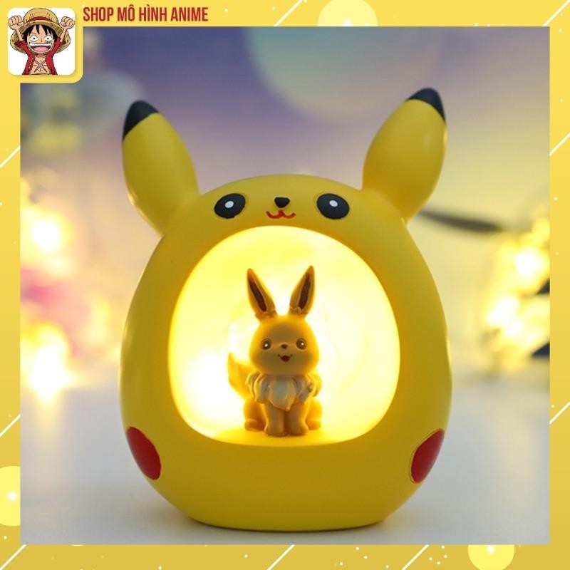 Đèn Ngủ Pikachu, Pokemon, Phát Sáng Ban Đêm Siêu Dễ Thương, Decor Trang Trí, Góc Học Tập Cho Bé, Quà Tặng Sinh Nhật