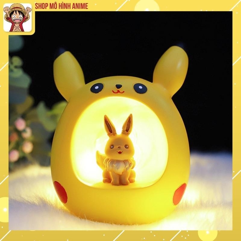 Đèn Ngủ Pikachu, Pokemon, Phát Sáng Ban Đêm Siêu Dễ Thương, Decor Trang Trí, Góc Học Tập Cho Bé, Quà Tặng Sinh Nhật